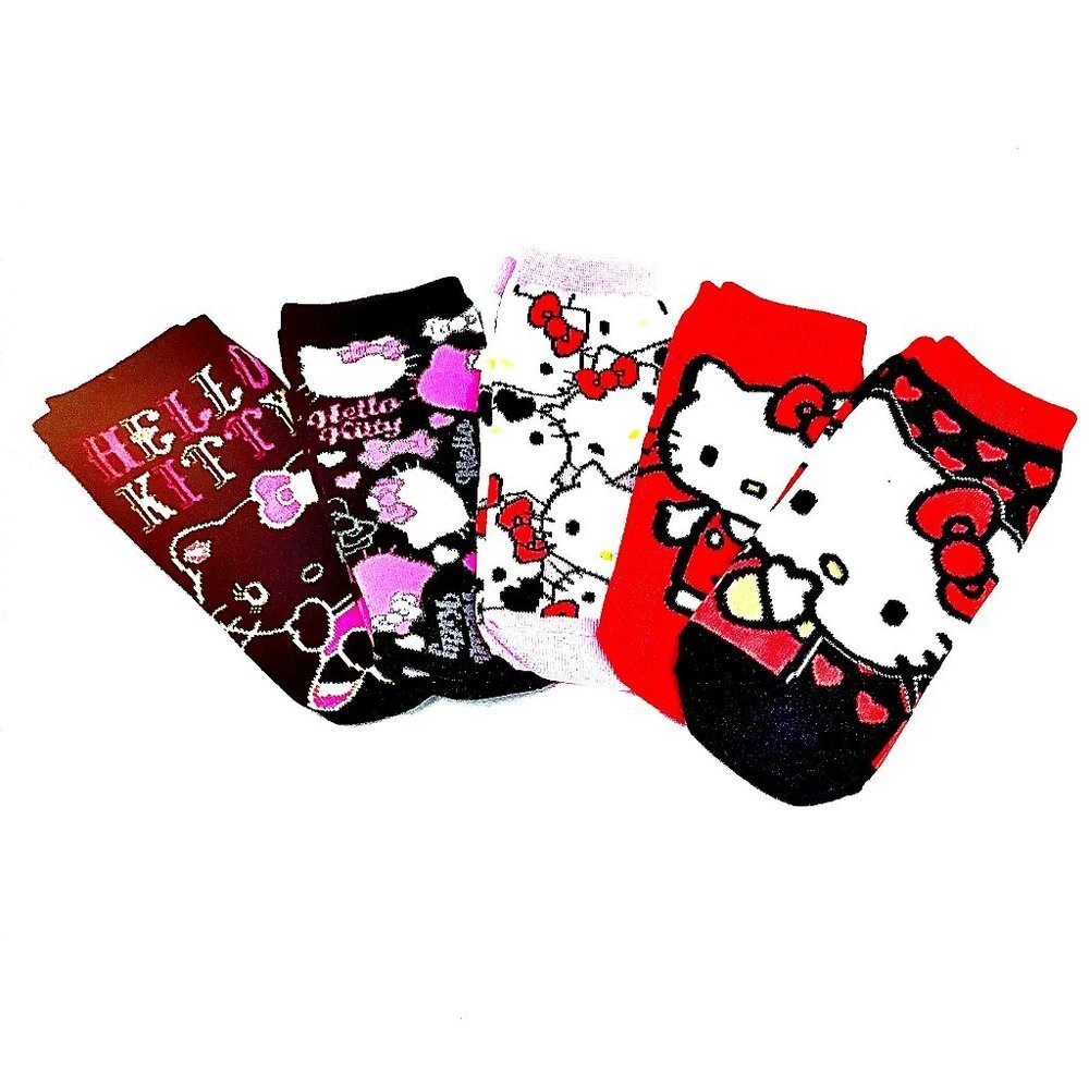 Sanrio Women's Socks Set of 5 short ankle socks - Picture 1 of 5